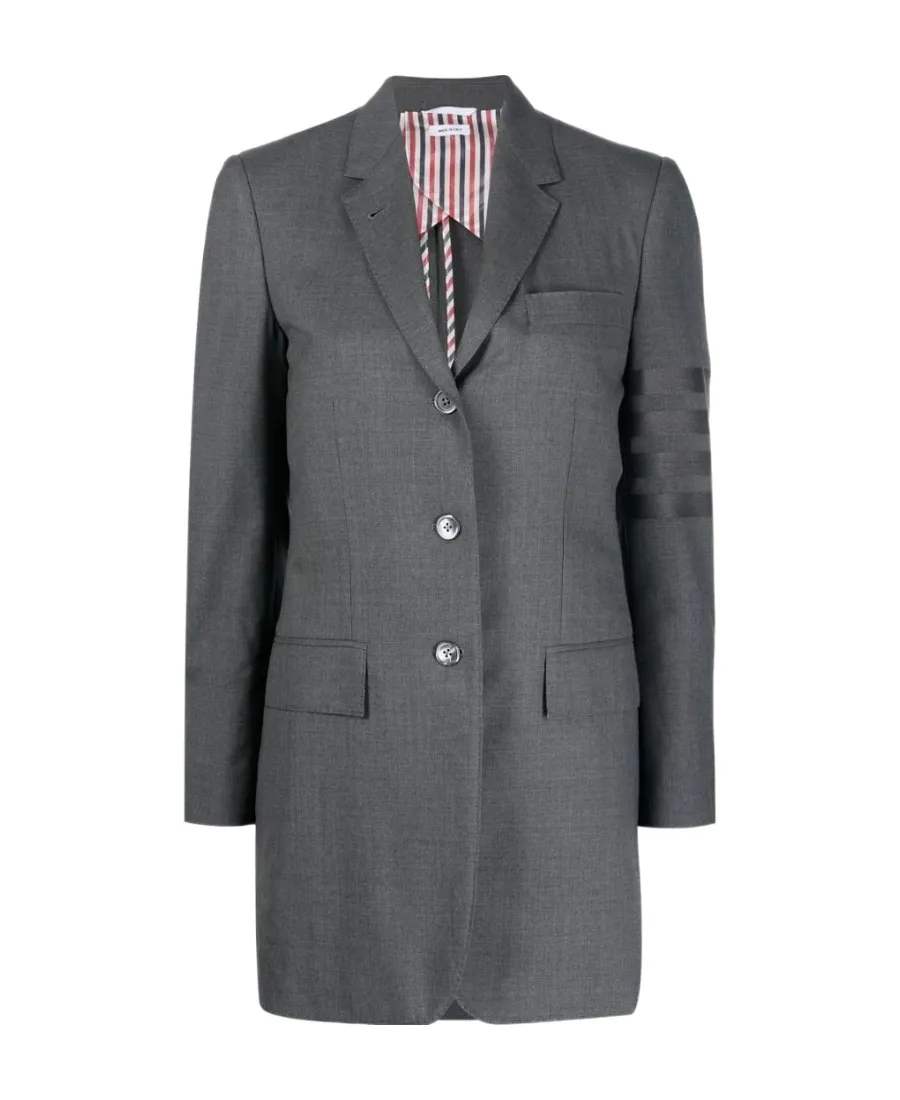 4-Bar Stripe Wool Blazer