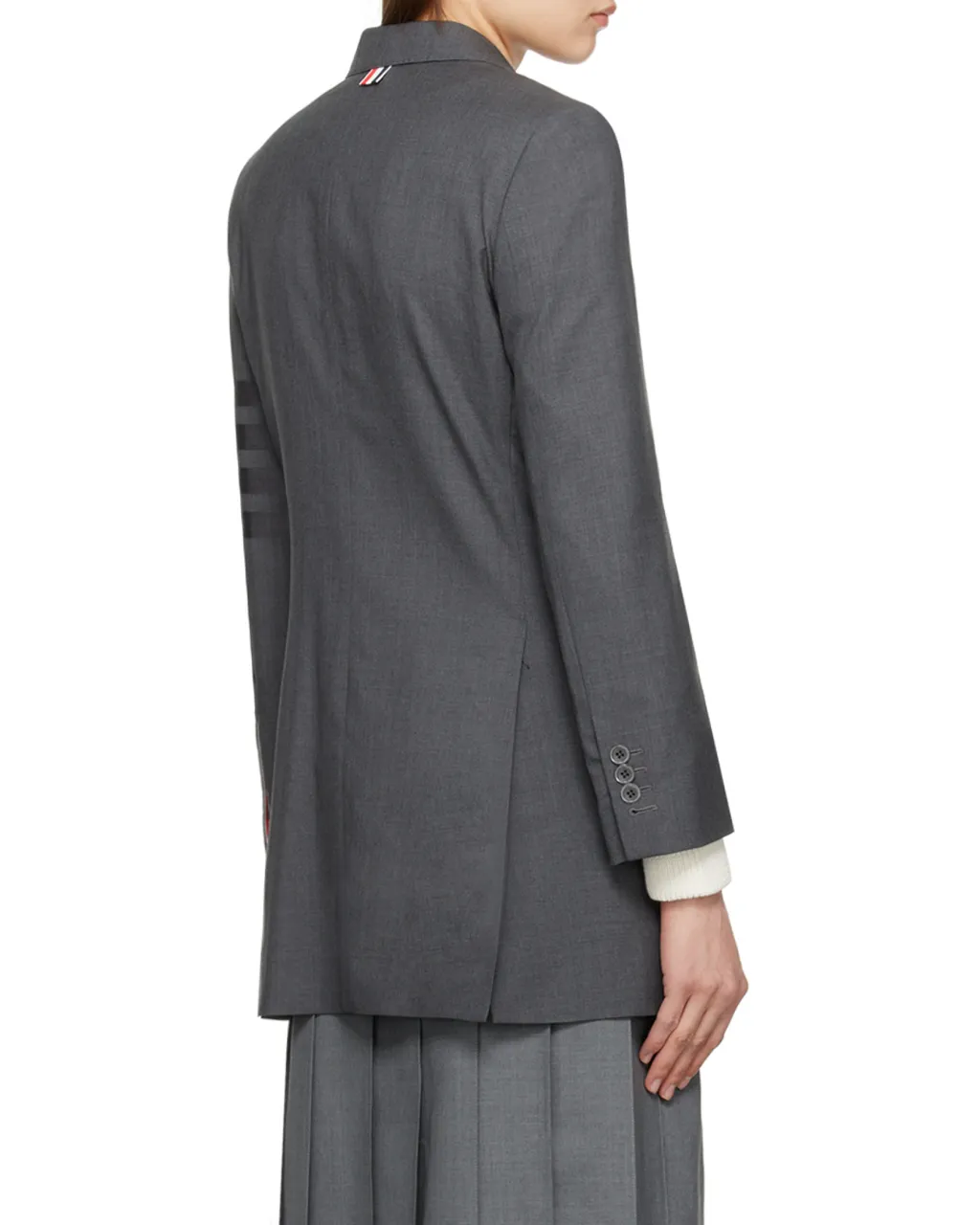 4-Bar Stripe Wool Blazer