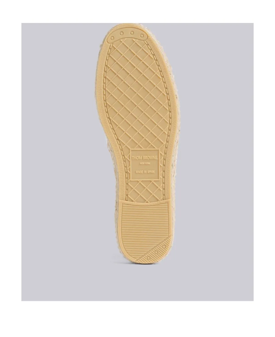 Jute-Sole Lace-Up Sneakers