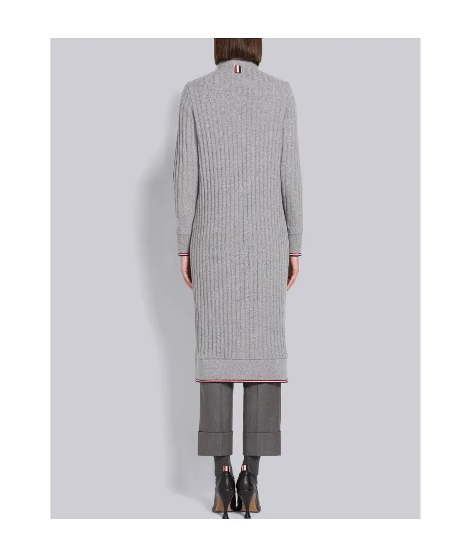 Long Rwb Ribbed Cardigan