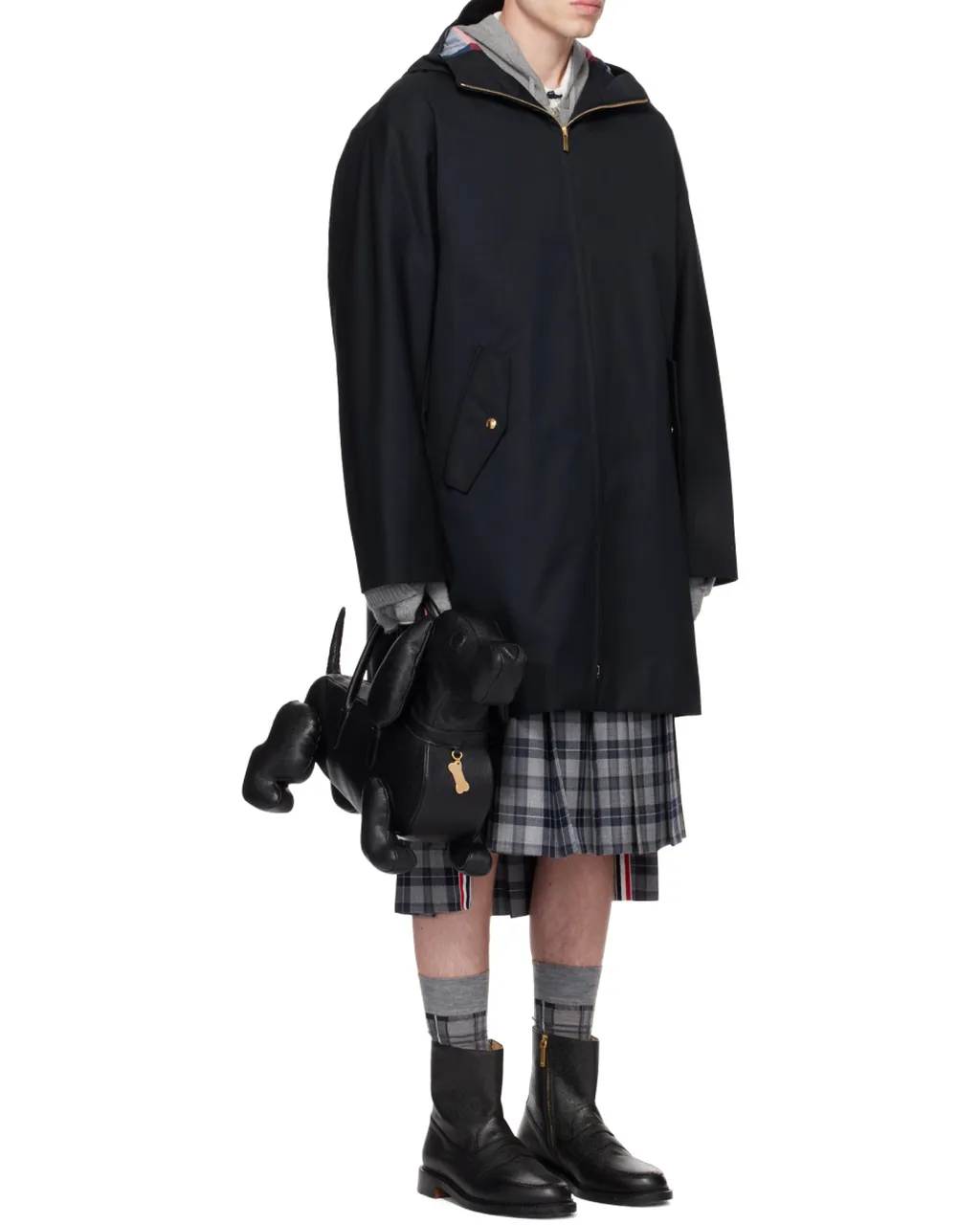 Zipped Hooded Parka