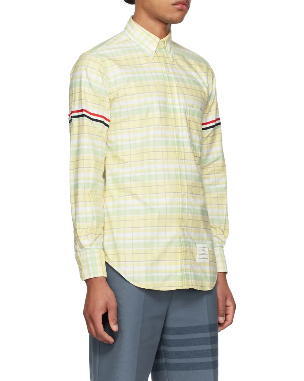 Rwb-Stripe Check Shirt