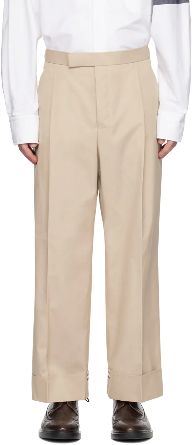 Turn-Up Hem Pants