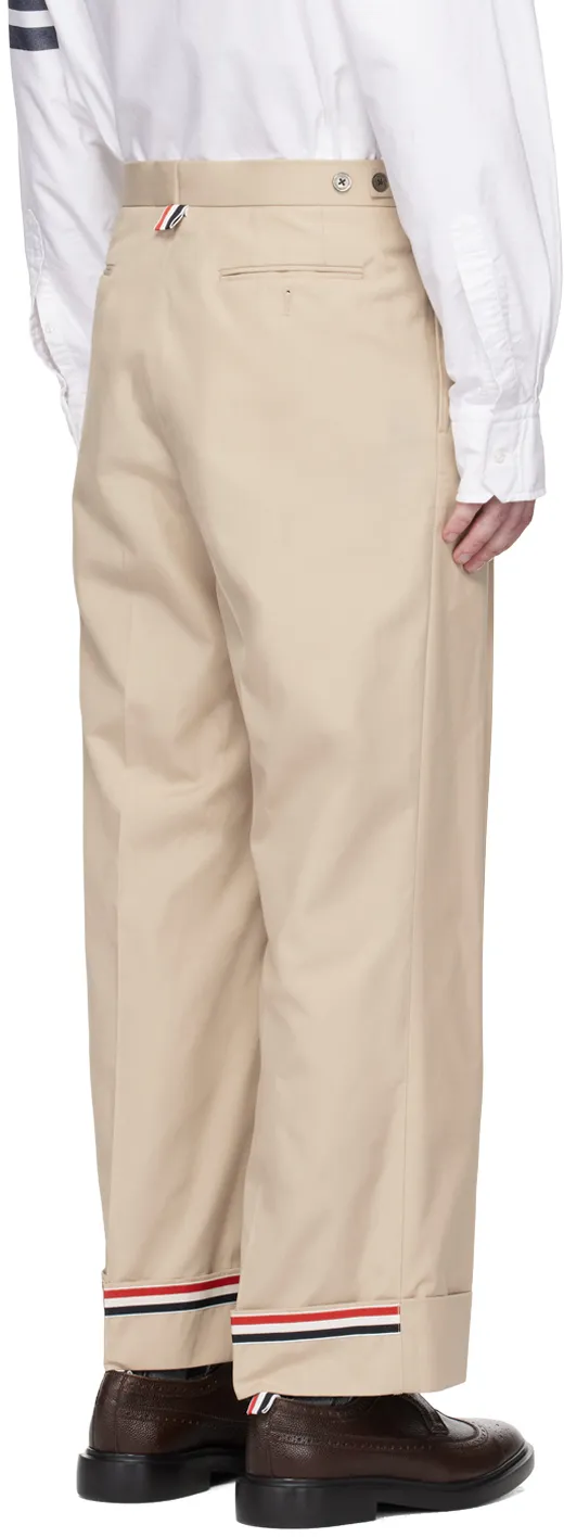 Turn-Up Hem Pants