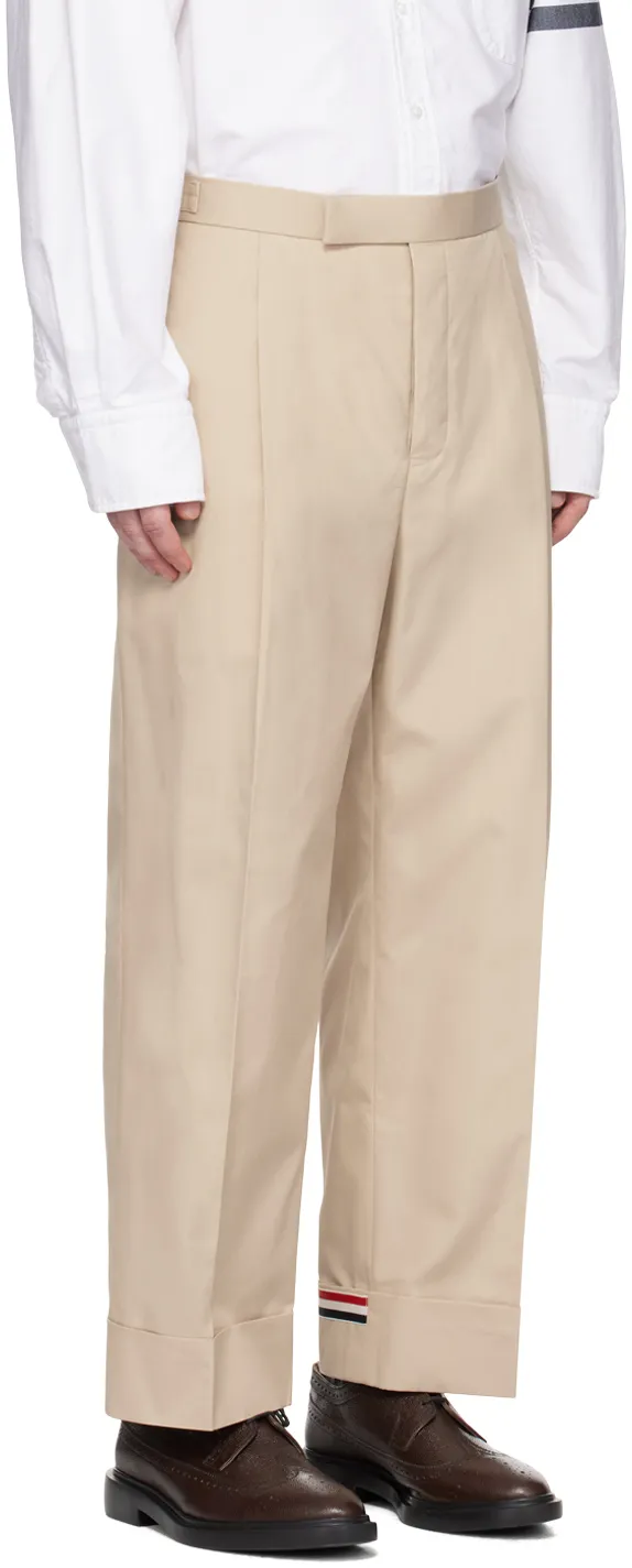 Turn-Up Hem Pants