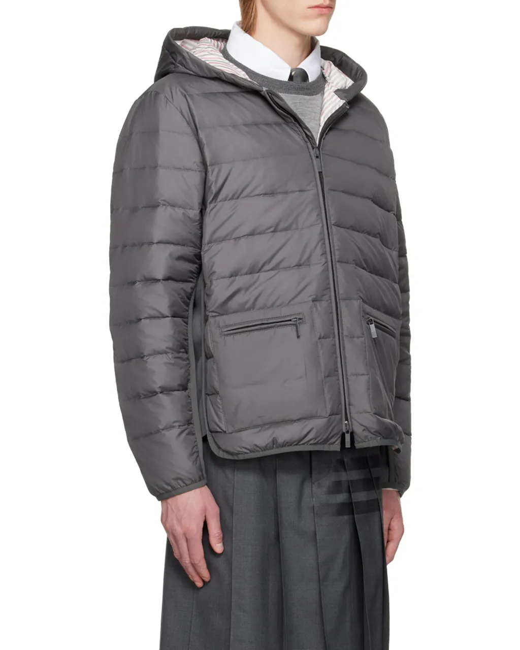 Zip-Front Padded Jacket
