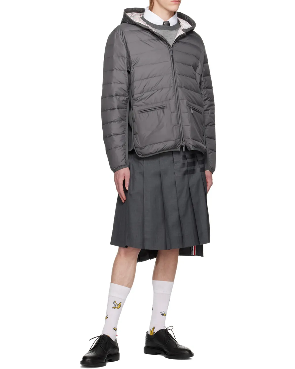 Zip-Front Padded Jacket