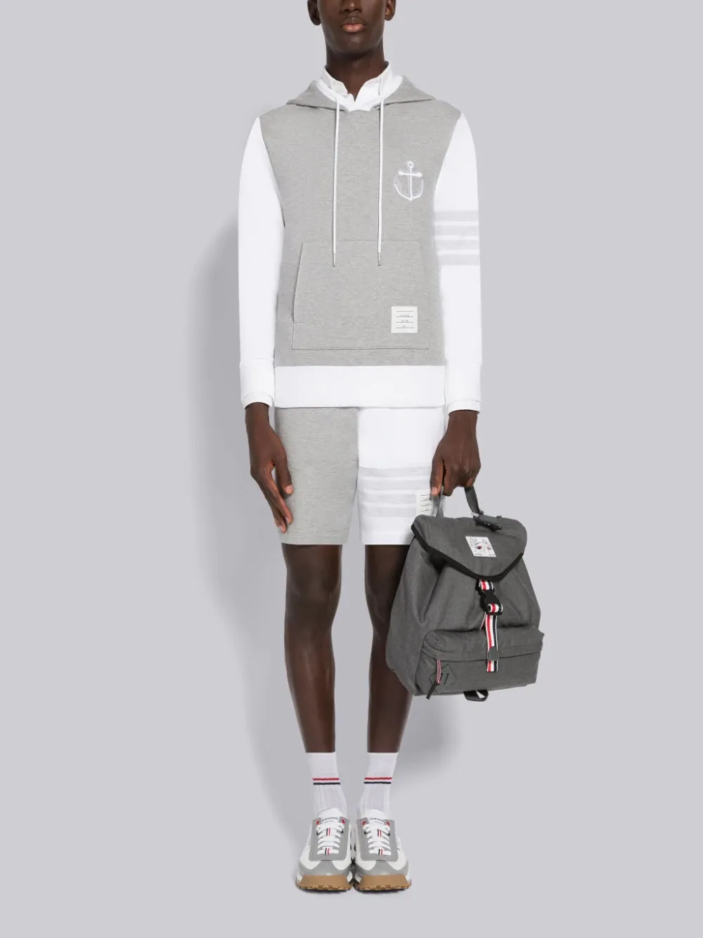 Panelled Drawstring Shorts