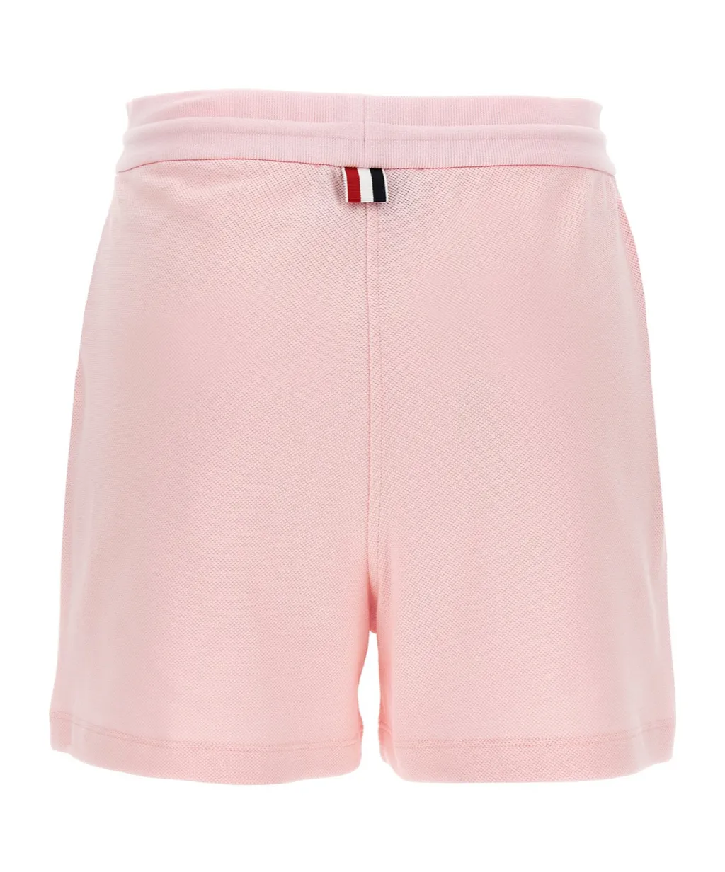 Car Patch Drawstring Shorts
