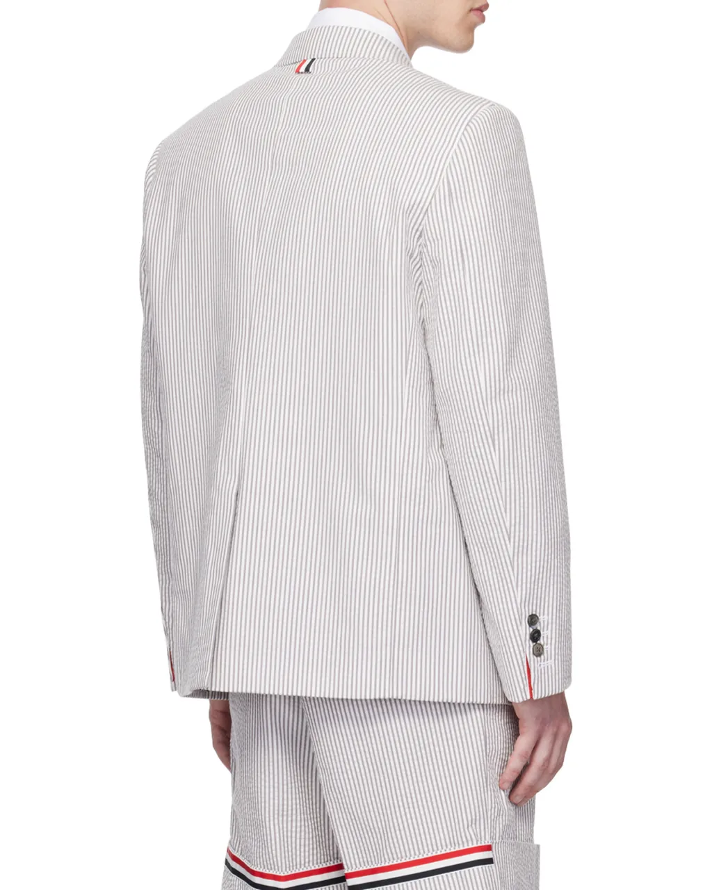 Striped Seersucker Sport Coat