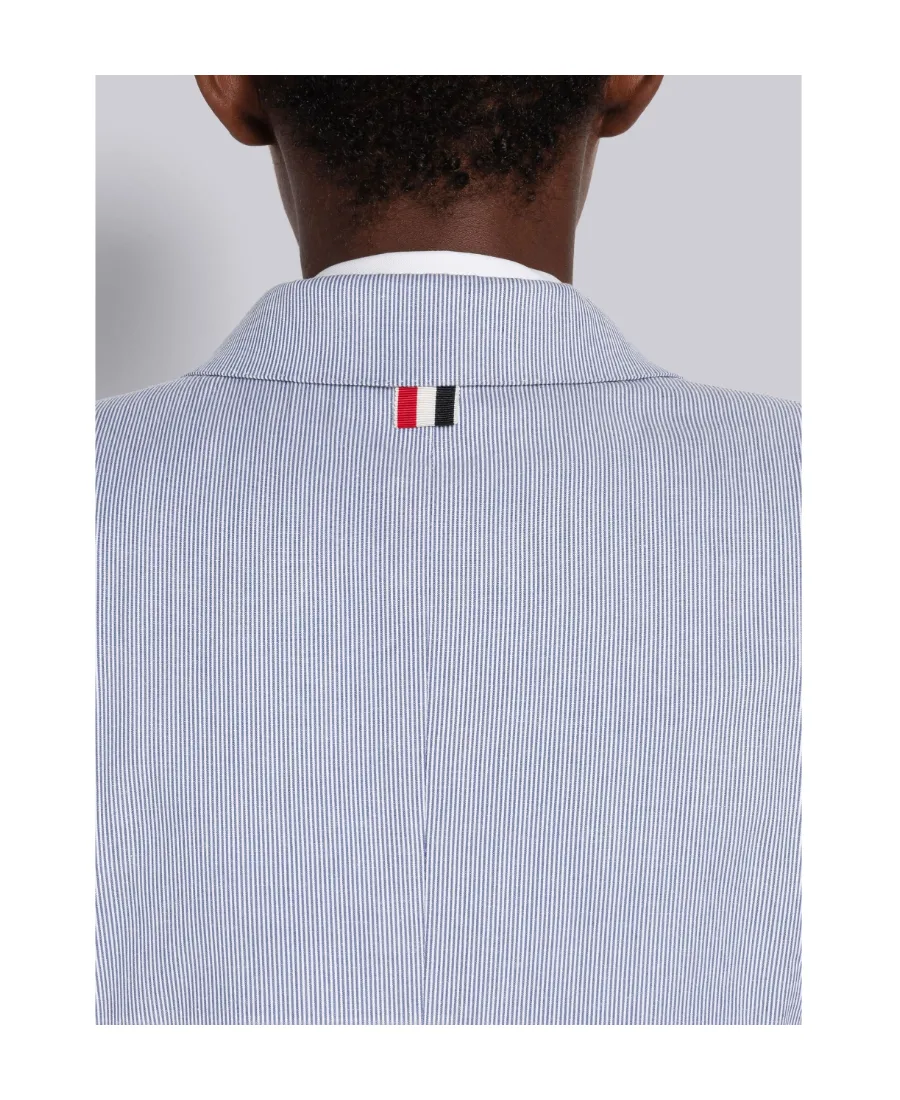 Rwb Striped Single-Breasted Tailored Blazer