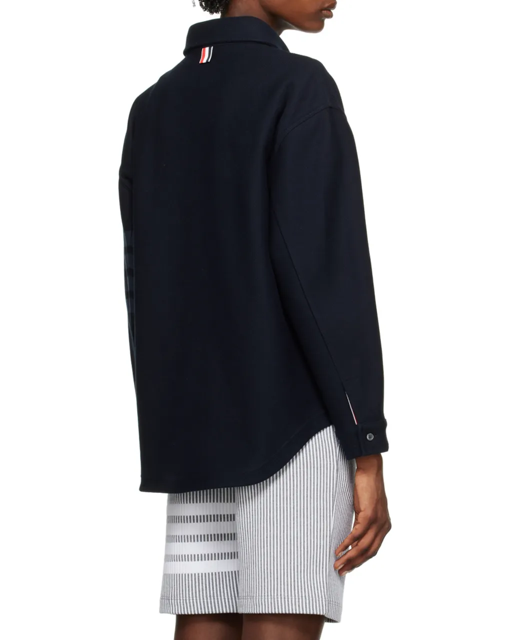 4-Bar Oversized Shirt