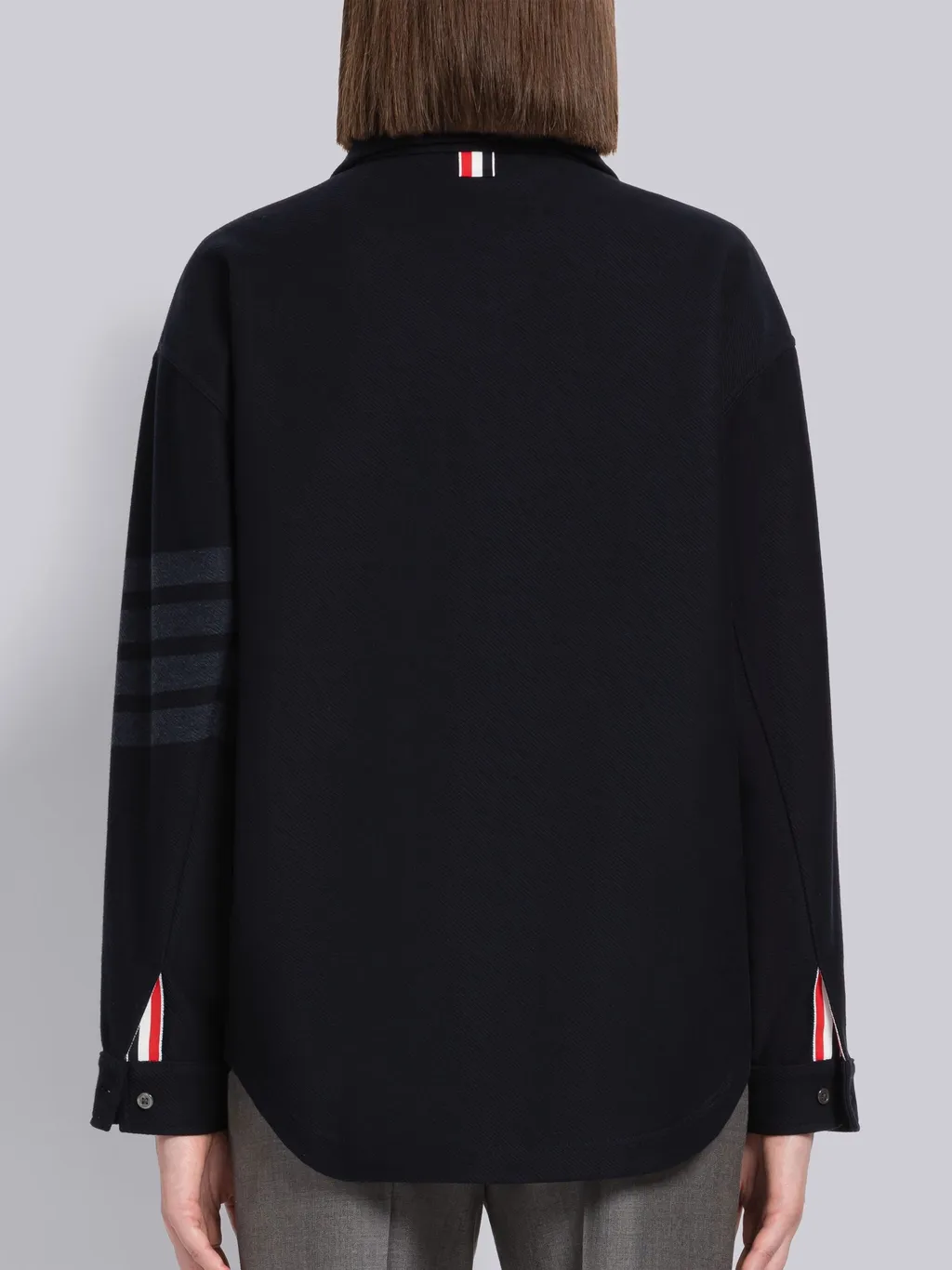 4-Bar Oversized Shirt
