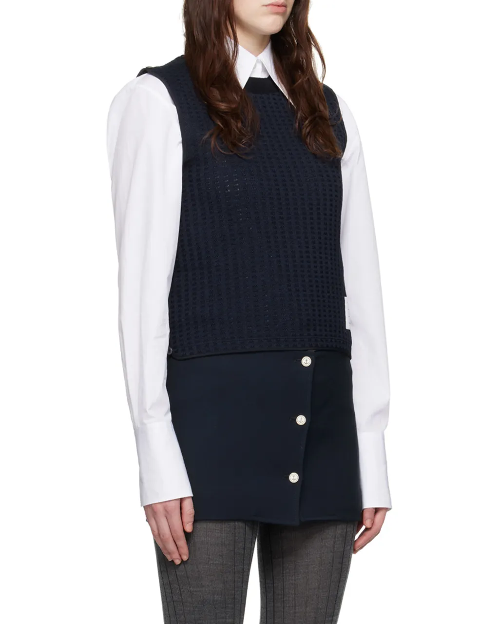 Logo Patch Knitted Top