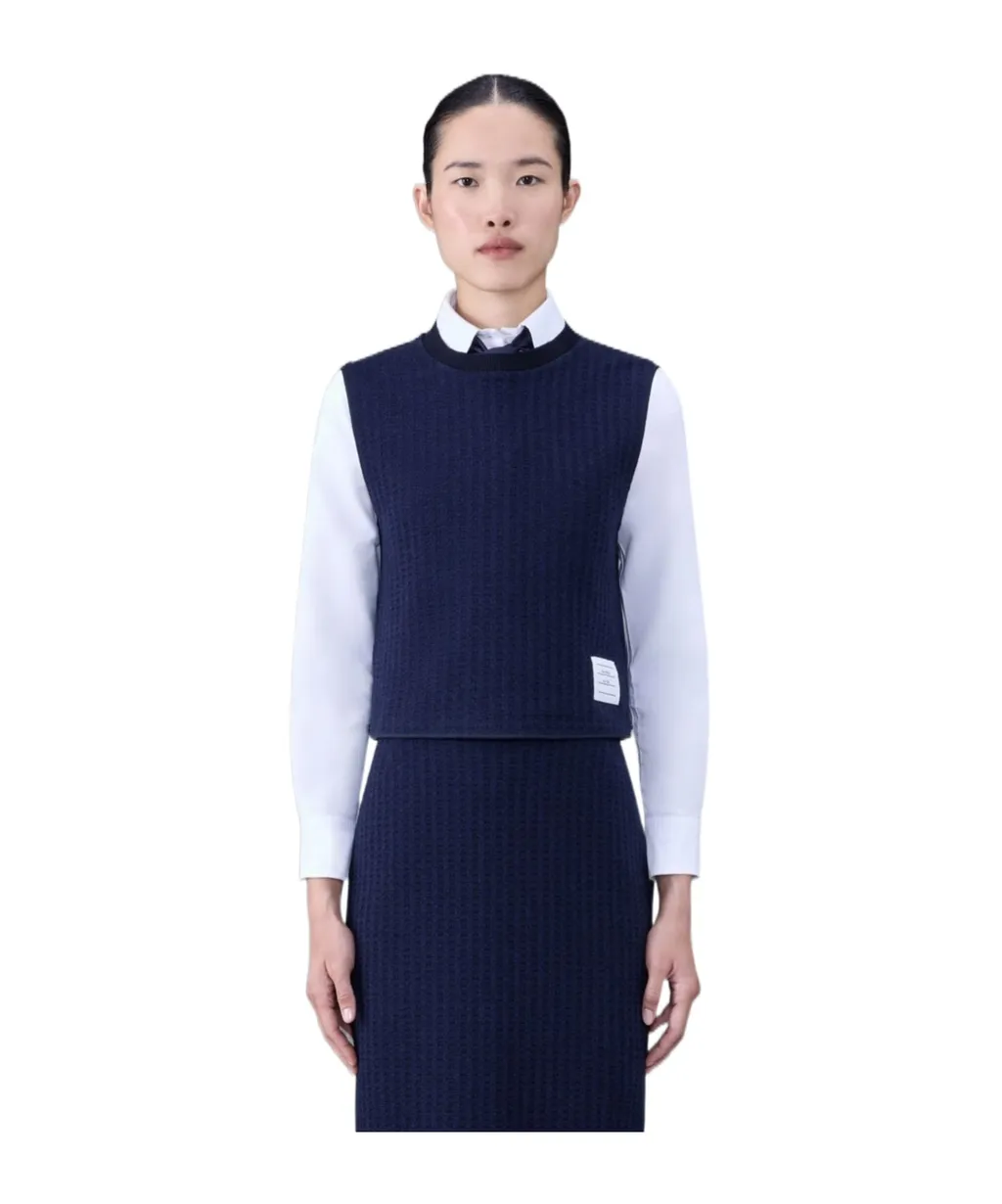 Logo Patch Knitted Top
