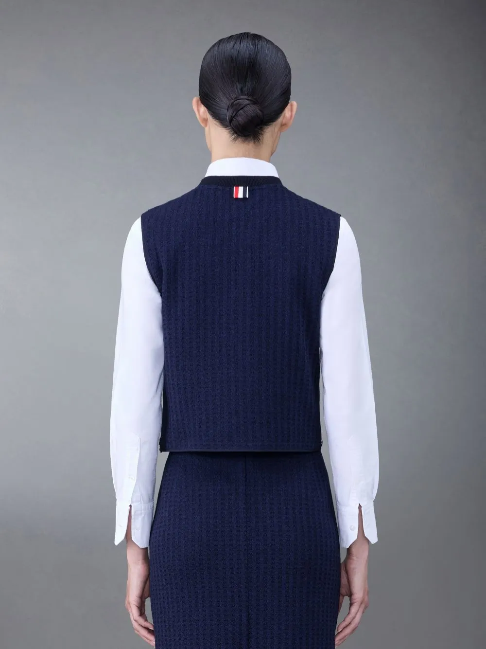 Logo Patch Knitted Top
