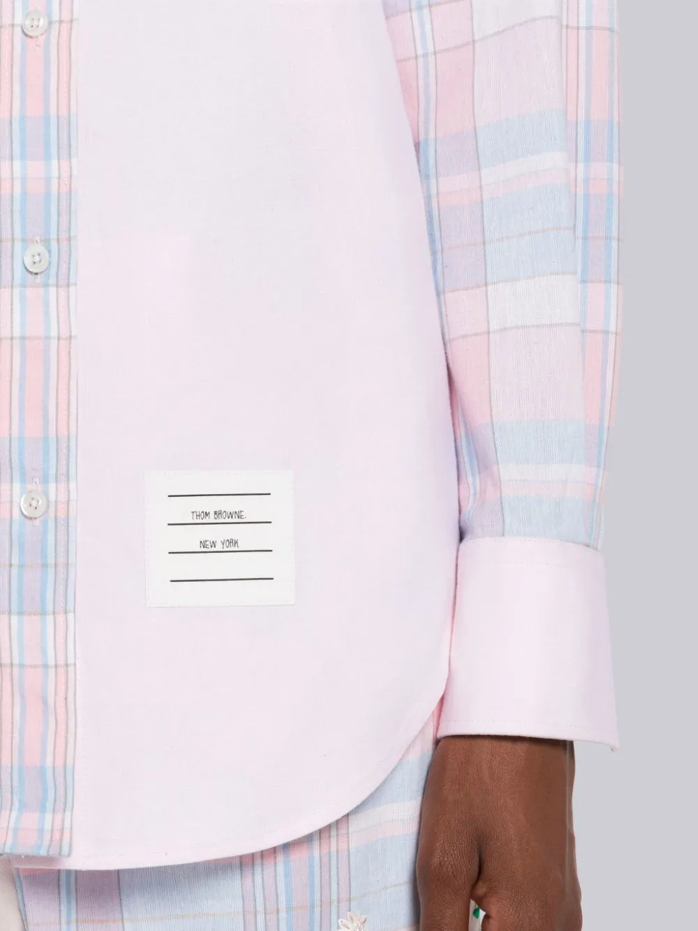 Checked Long-Sleeved Shirt