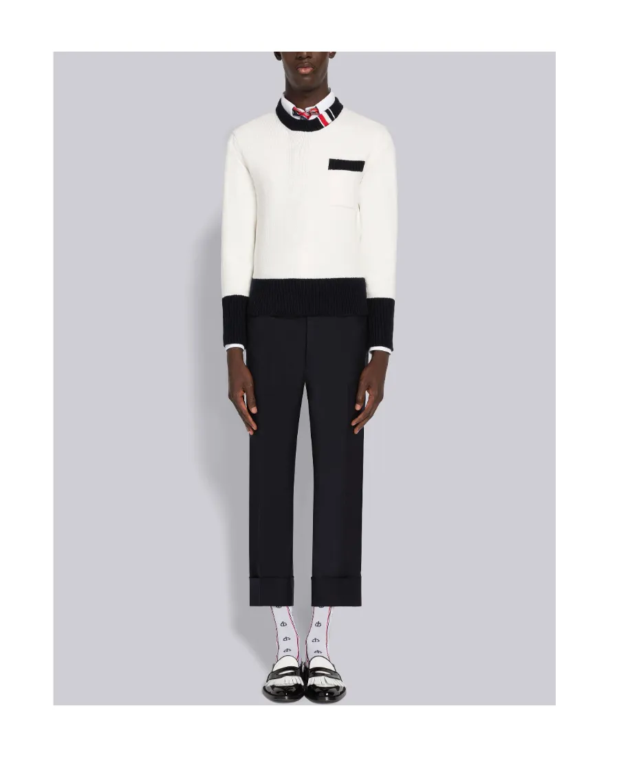 Rwb Stripe Knitted Jumper