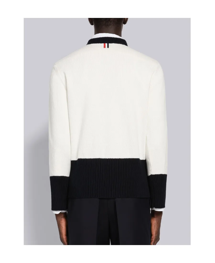 Rwb Stripe Knitted Jumper