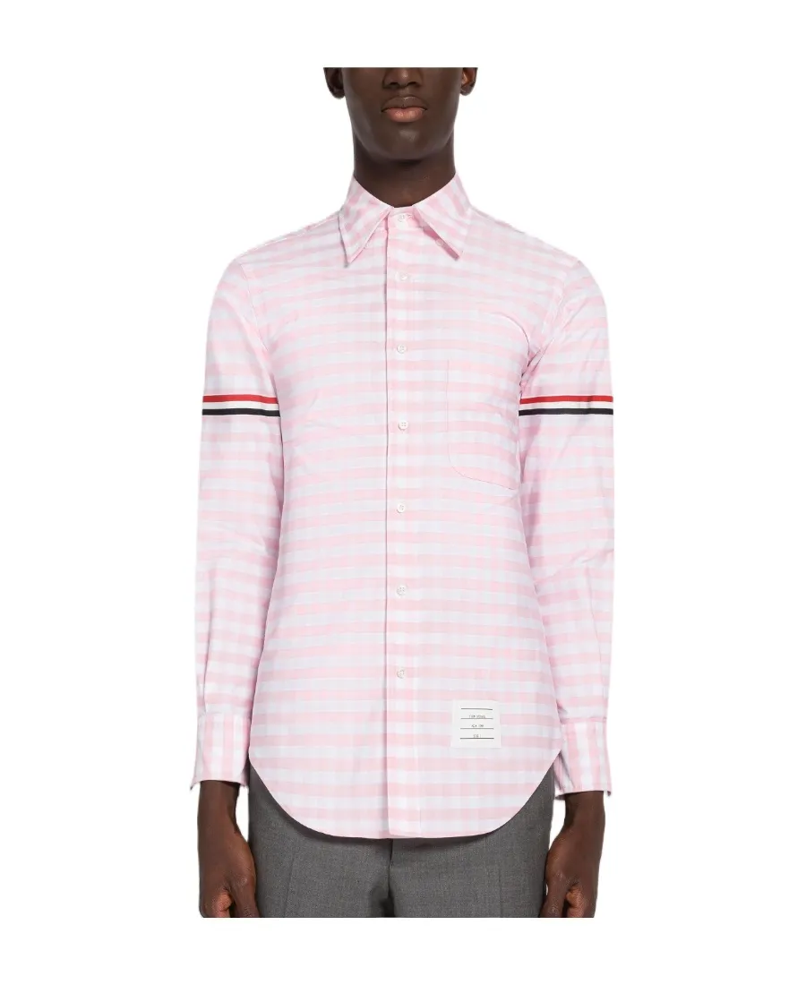 Rwb-Stripe Gingham Shirt