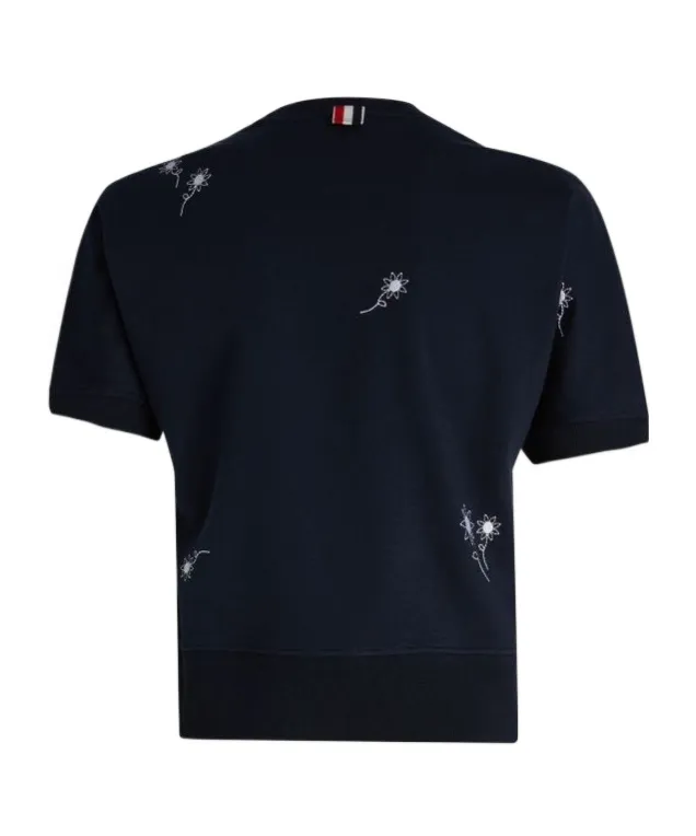 Floral Embroidery T-Shirt