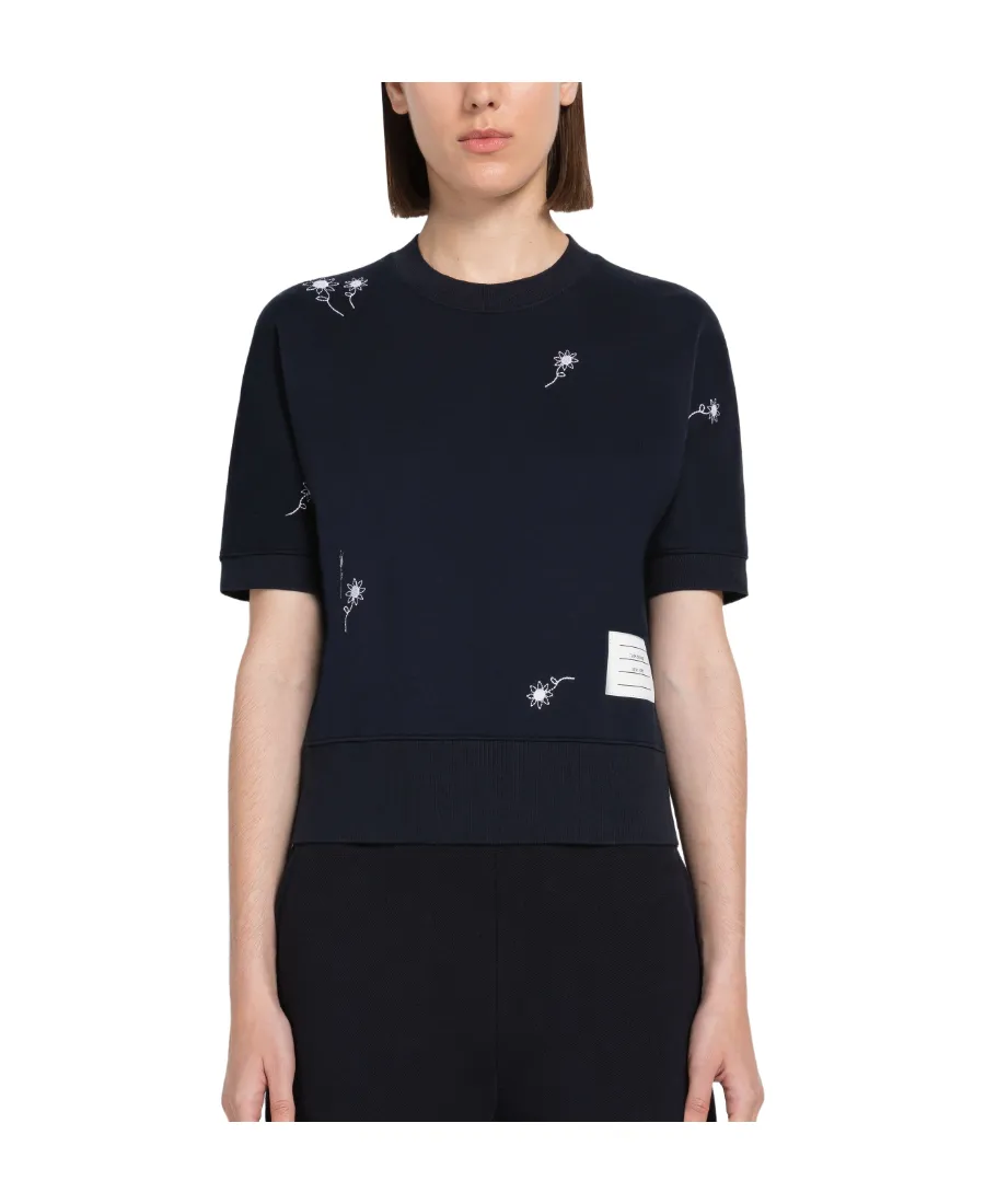 Floral Embroidery T-Shirt