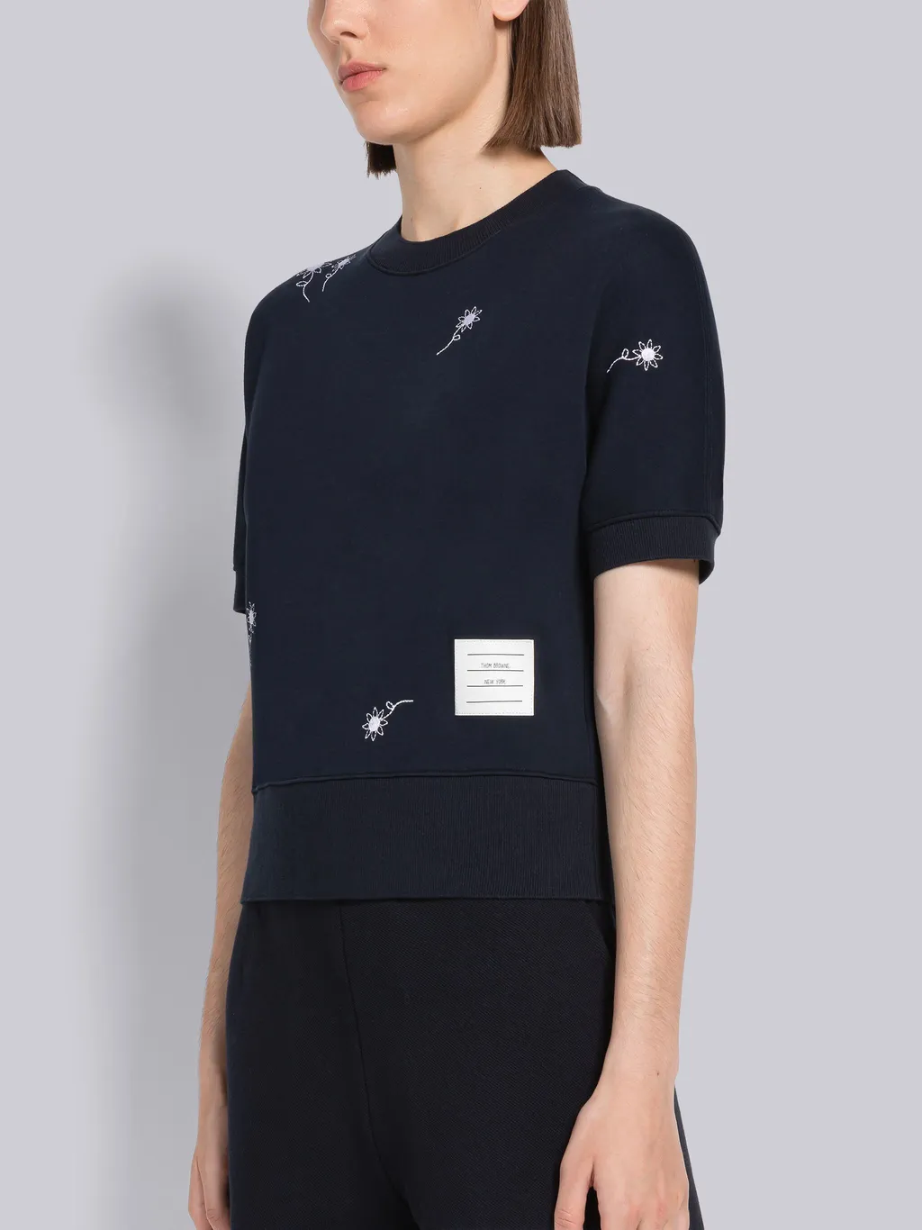 Floral Embroidery T-Shirt
