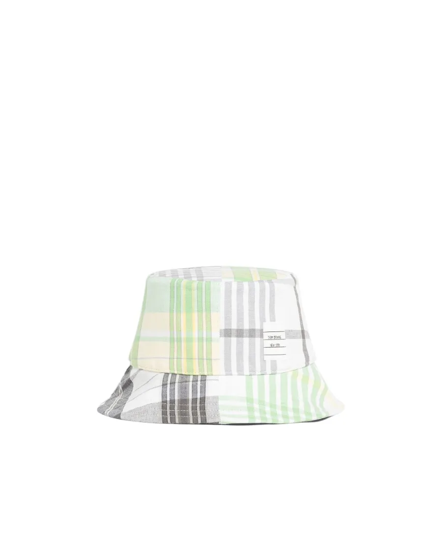Checked Bucket Hat