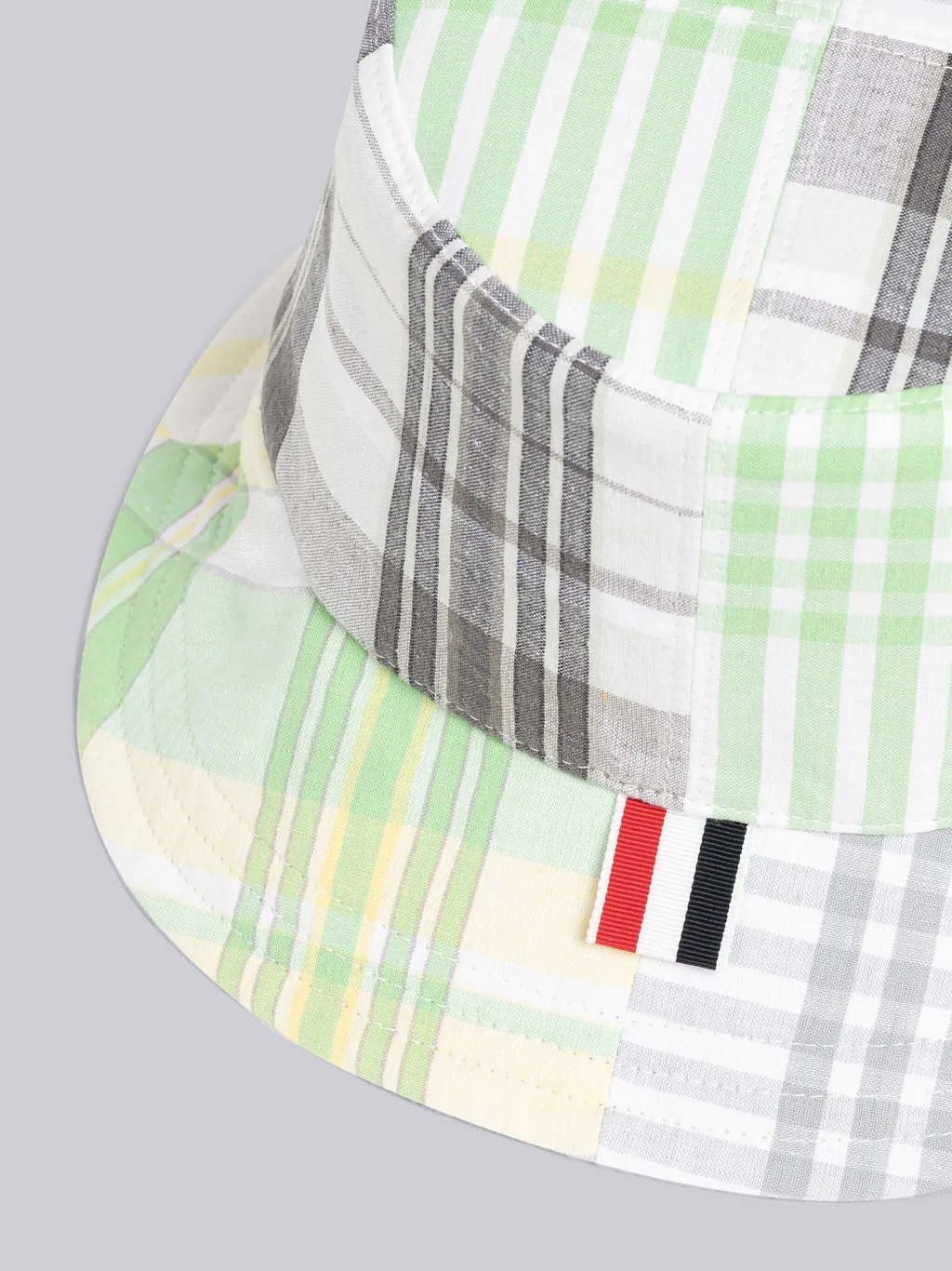 Checked Bucket Hat