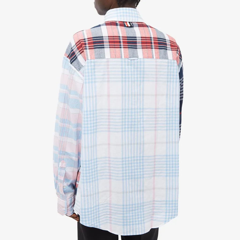 Plaid-Check Long-Sleeve Shirt