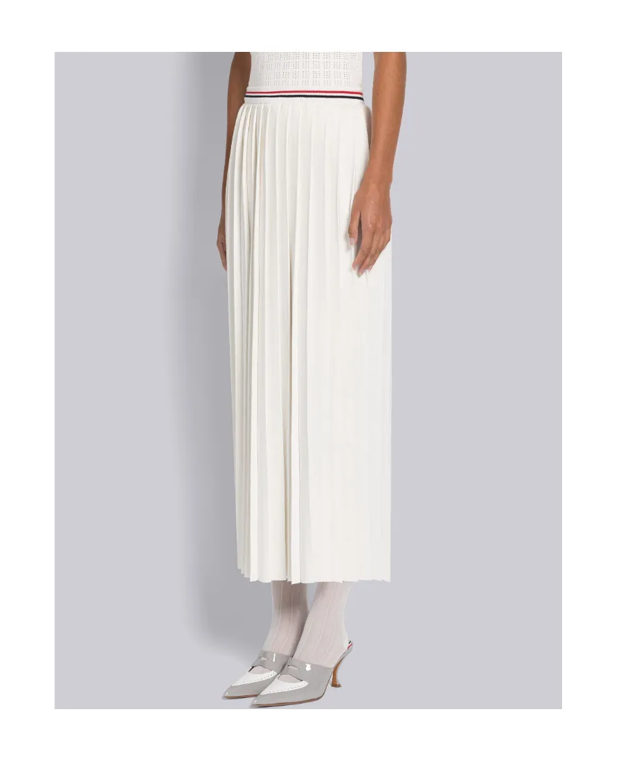 Pleated Midi Skirt