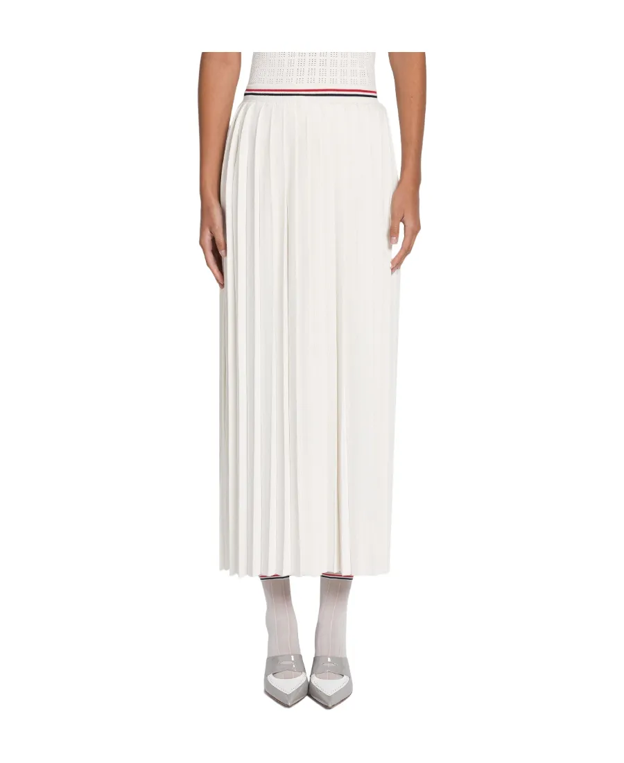 Pleated Midi Skirt