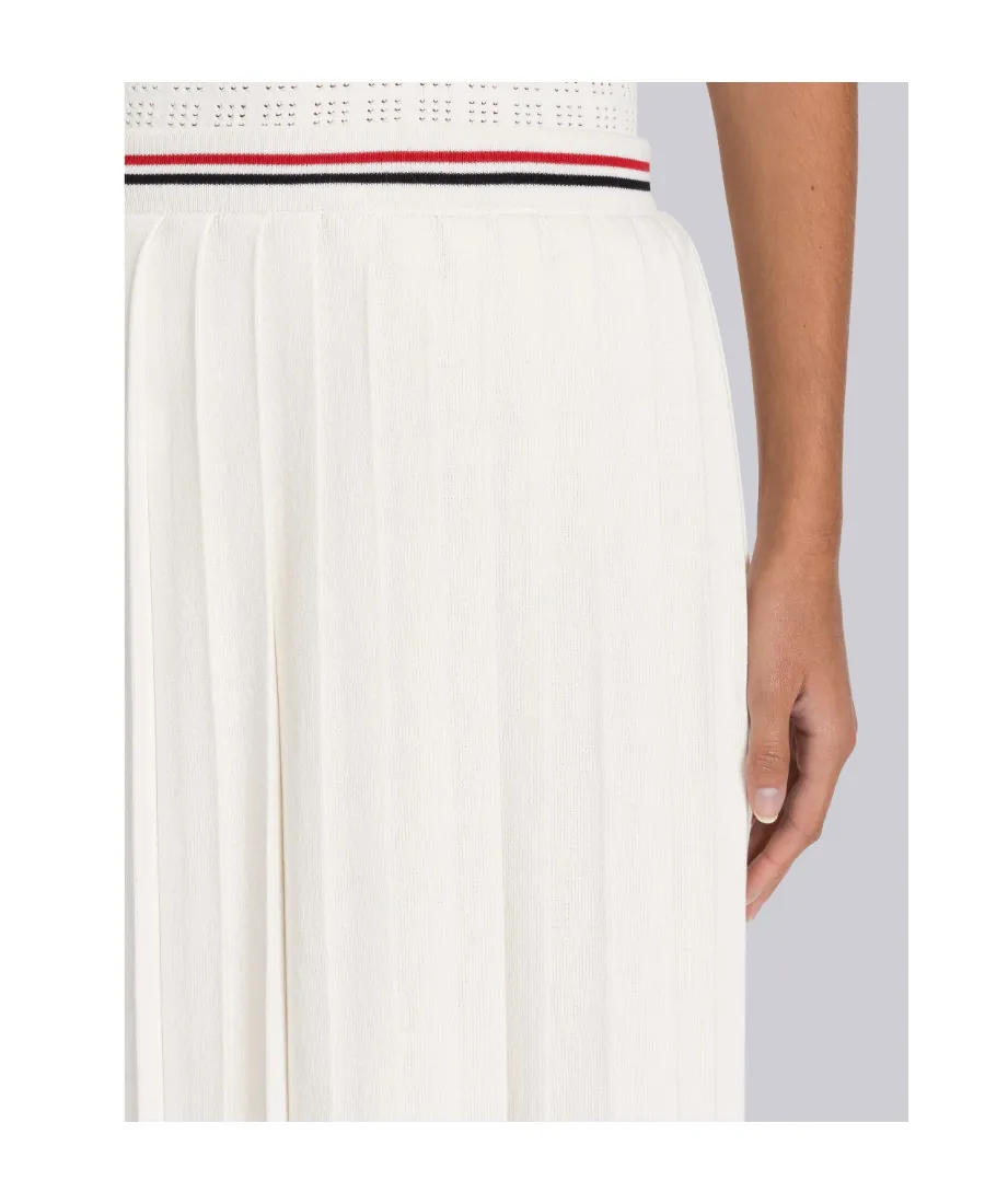 Pleated Midi Skirt