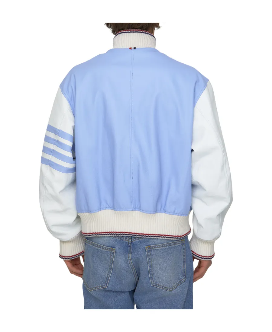 4 Bar Stripe Bomber Jacket