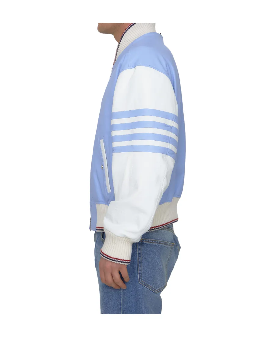 4 Bar Stripe Bomber Jacket