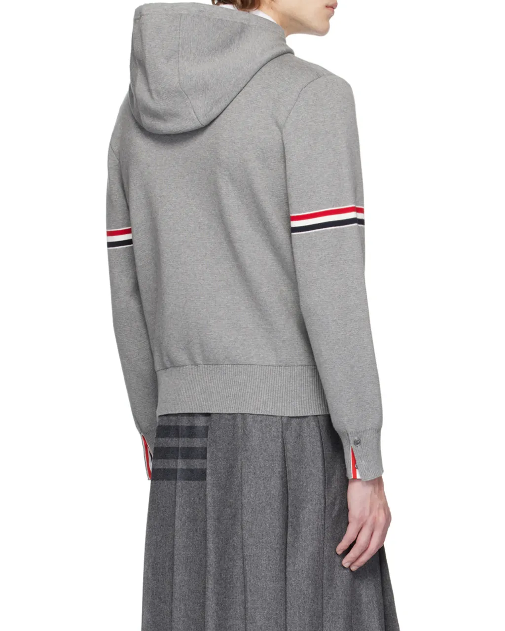 Zip-Up Drawstring Hoodie
