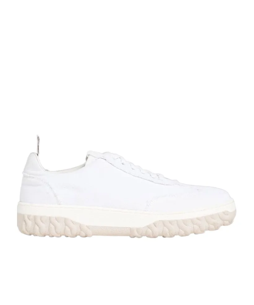 Frayed Edge Low-Top Sneakers