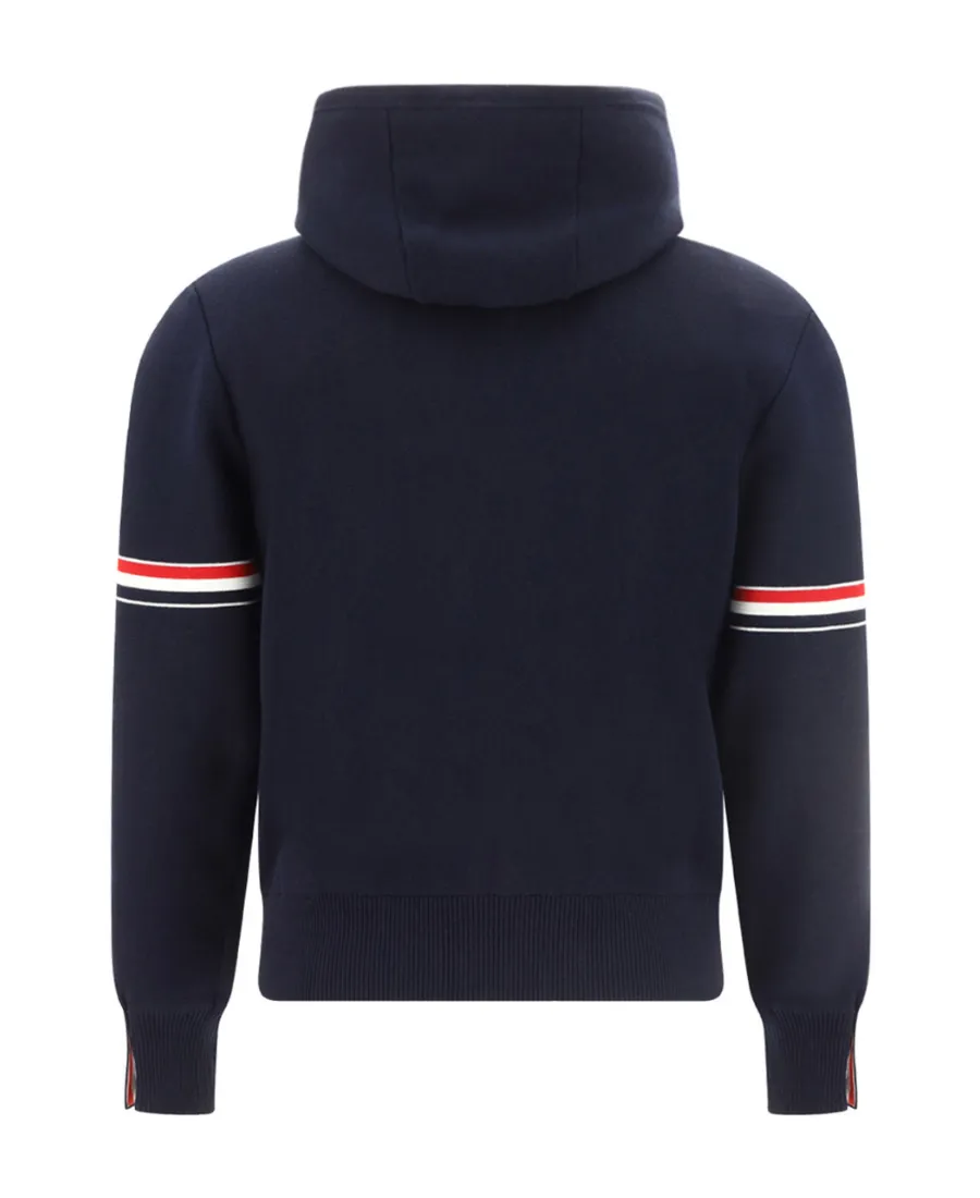 Zip-Up Drawstring Hoodie