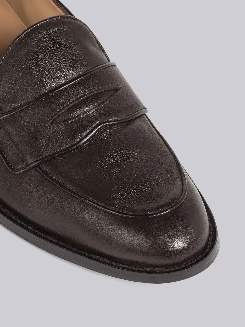 Grosgrain-Loop Trim Loafers