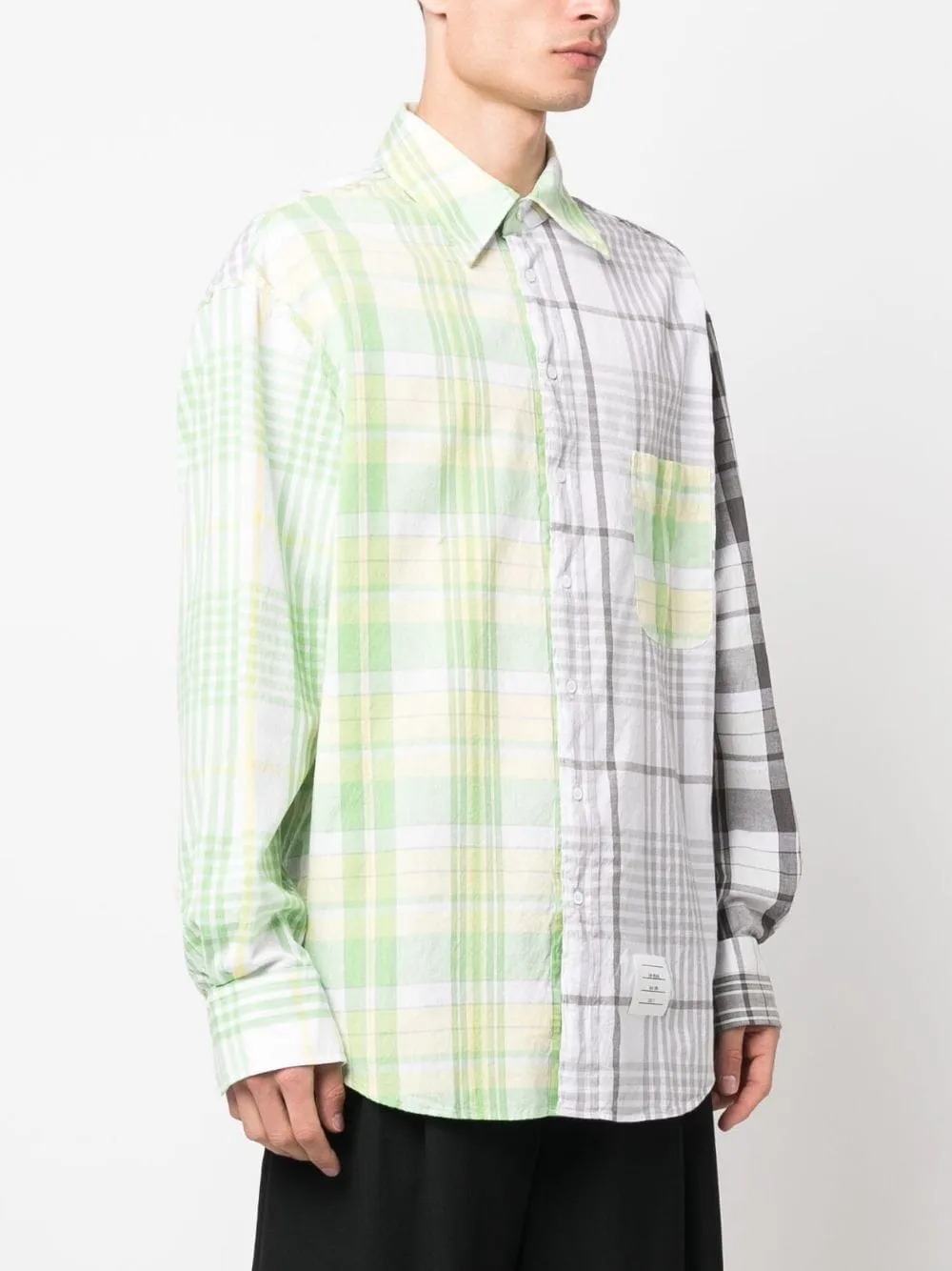 Plaid Long-Sleeved Shirt