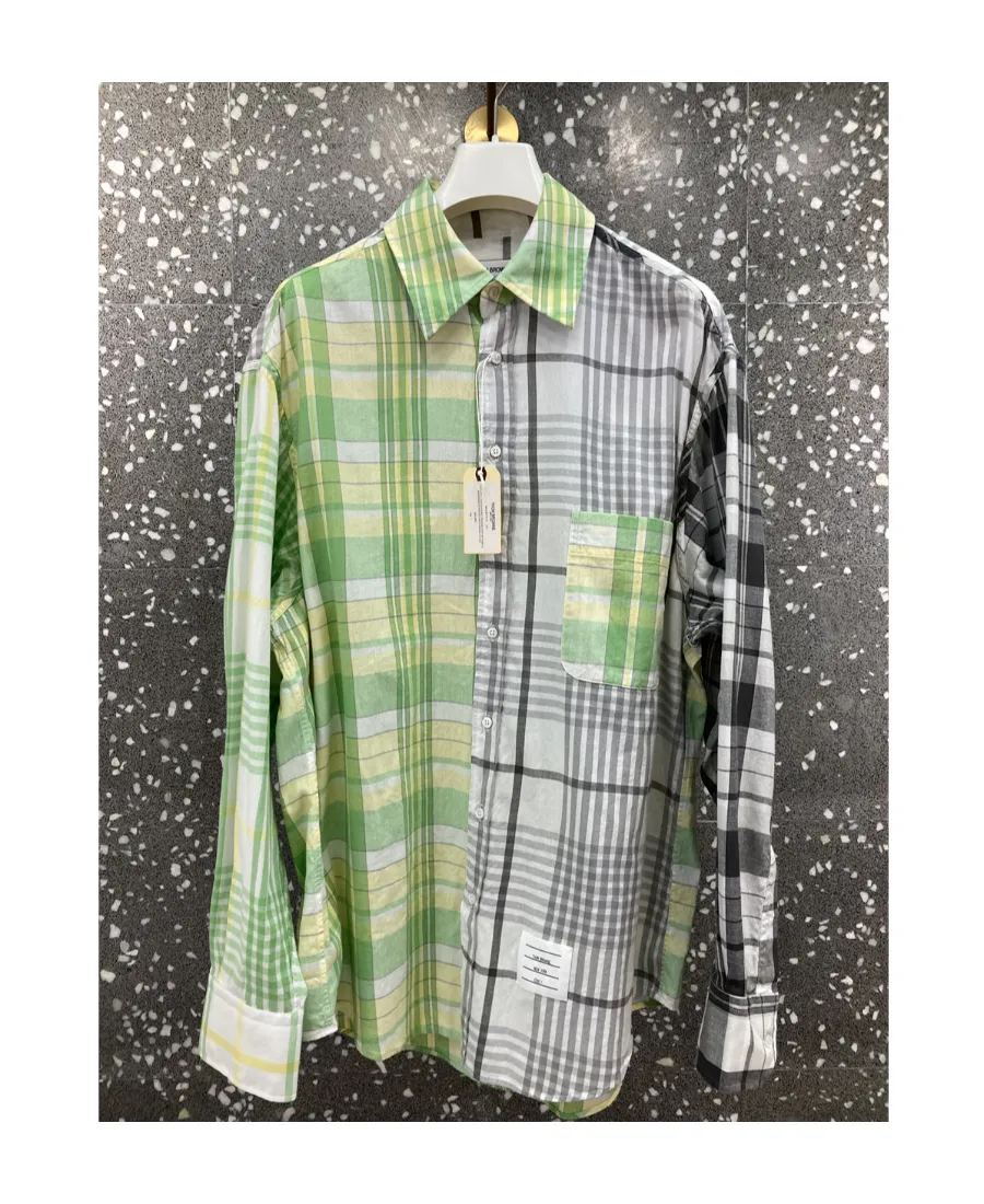 Plaid Long-Sleeved Shirt