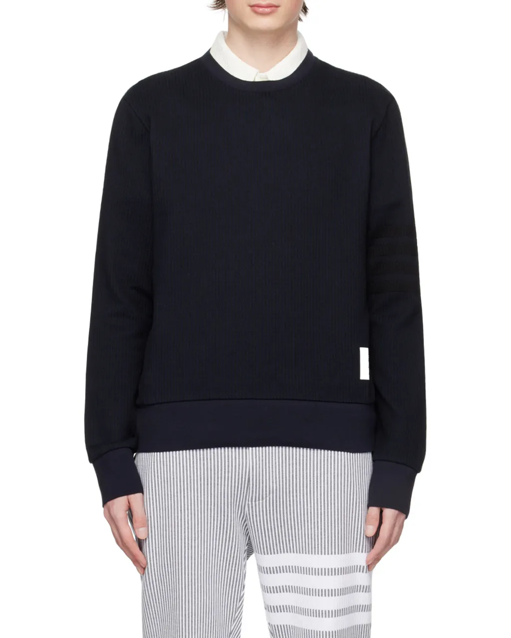 4-Bar Crewneck Sweatshirt
