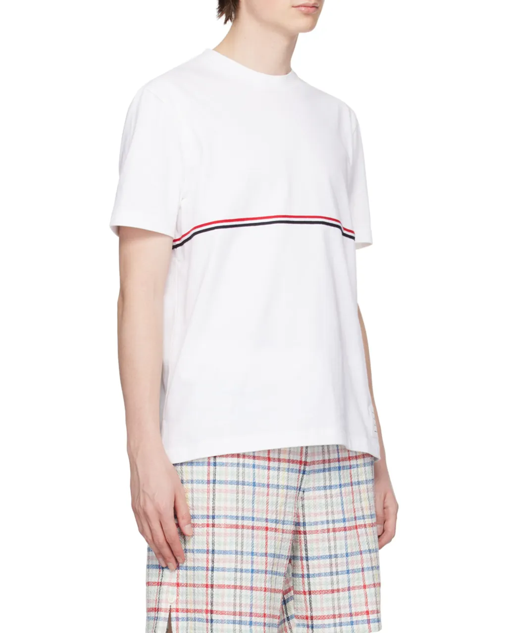 Rwb Stripe Crewneck T-Shirt