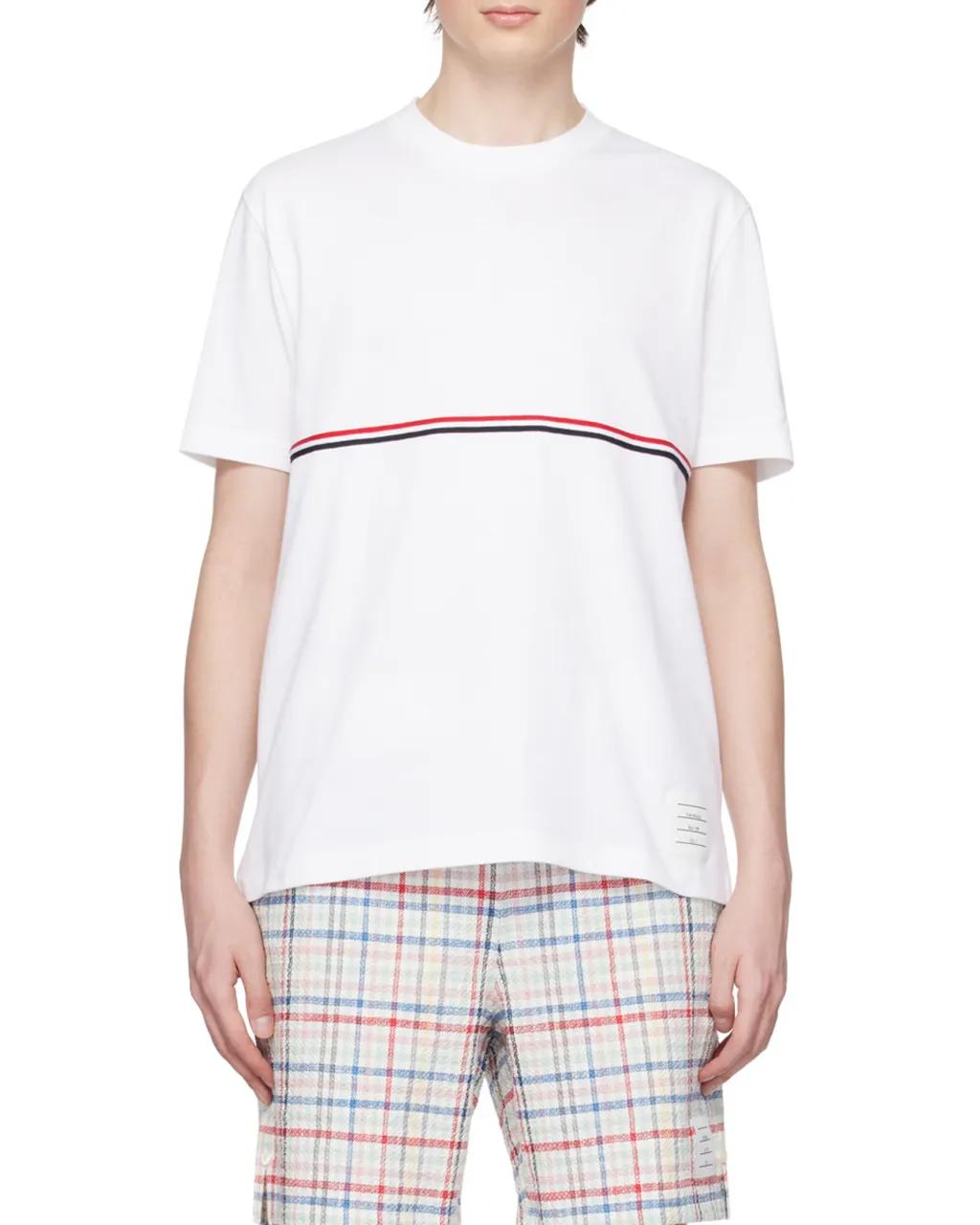 Rwb Stripe Crewneck T-Shirt