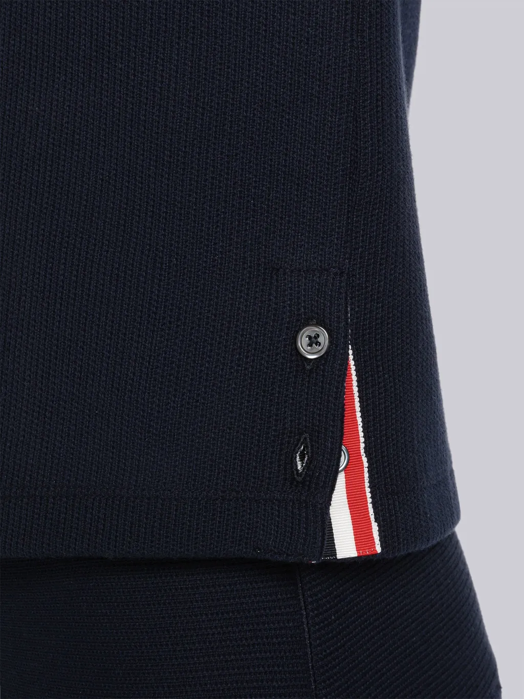 Cricket Striped Short-Sleeved Polo Shirt