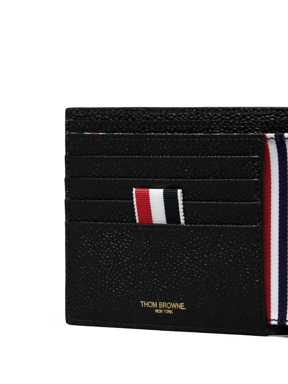 Embroidered Goose Textured Wallet