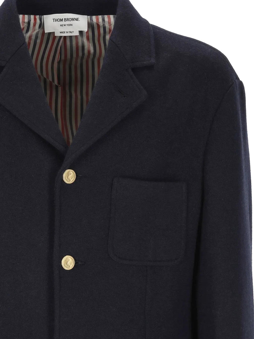 Patch-Pocket Long-Sleeve Jacket