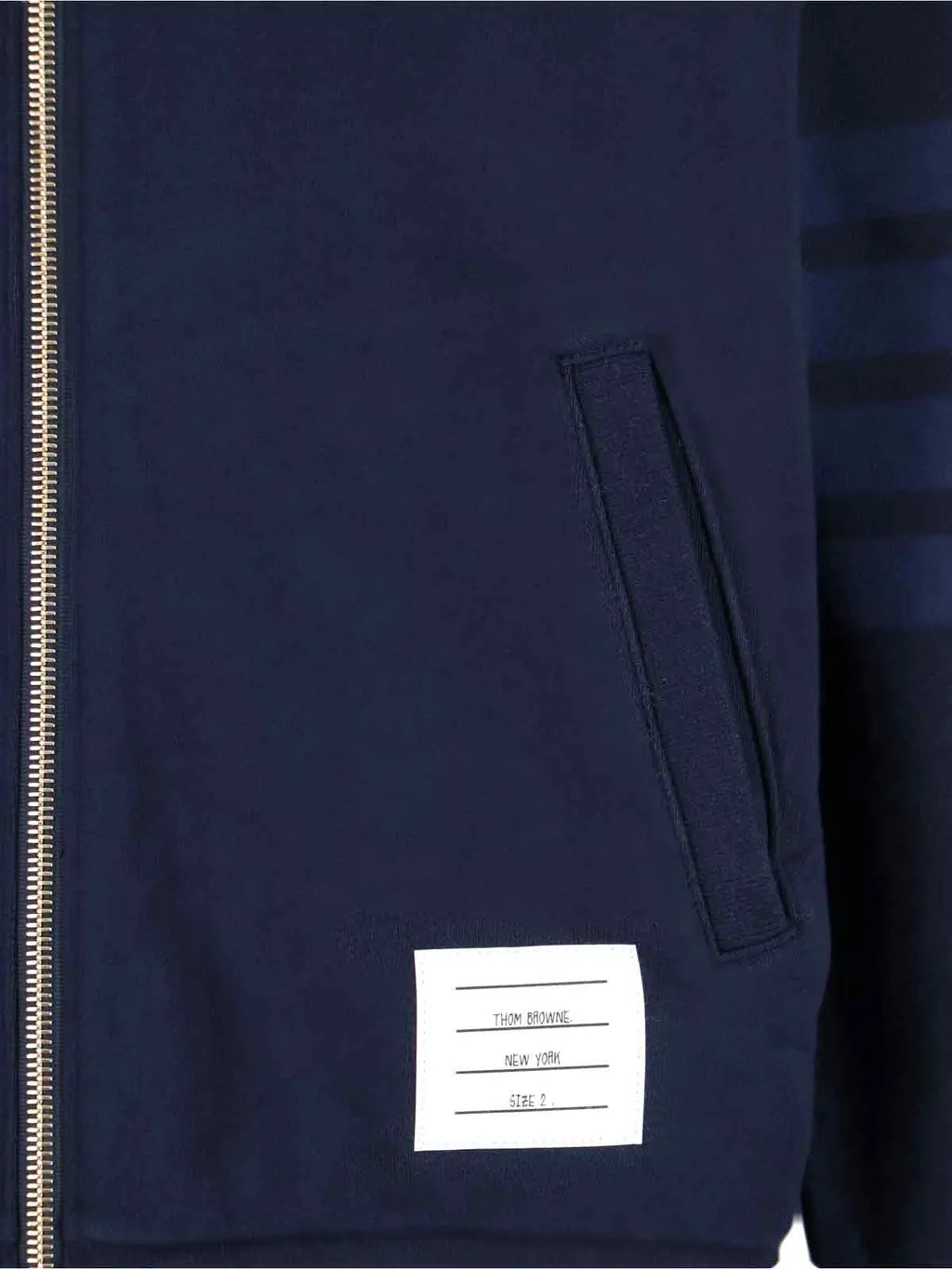 Four-Stripe Bomber Jacket