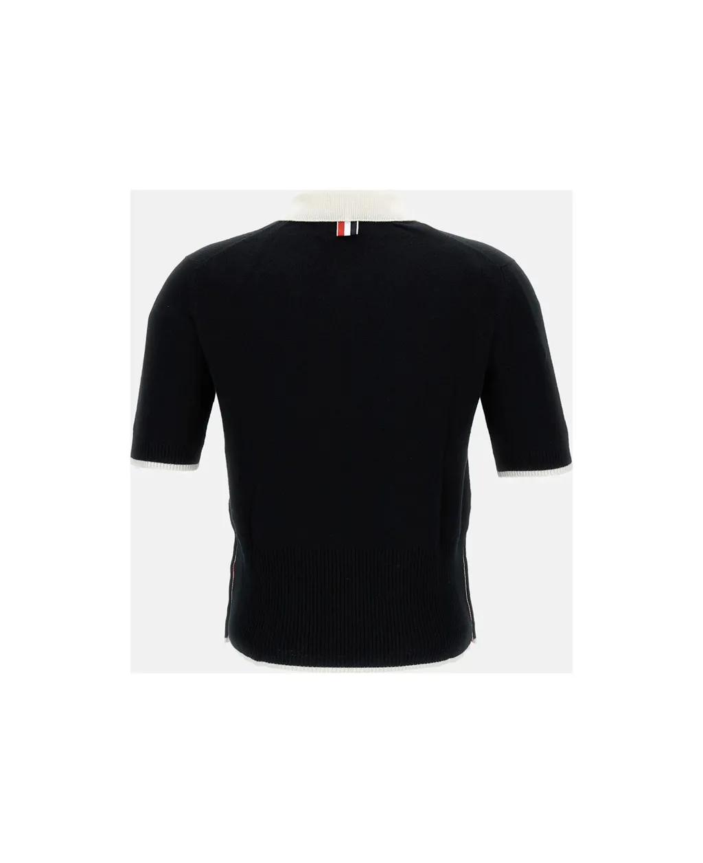 Keyhole Cashmere Polo Shirt