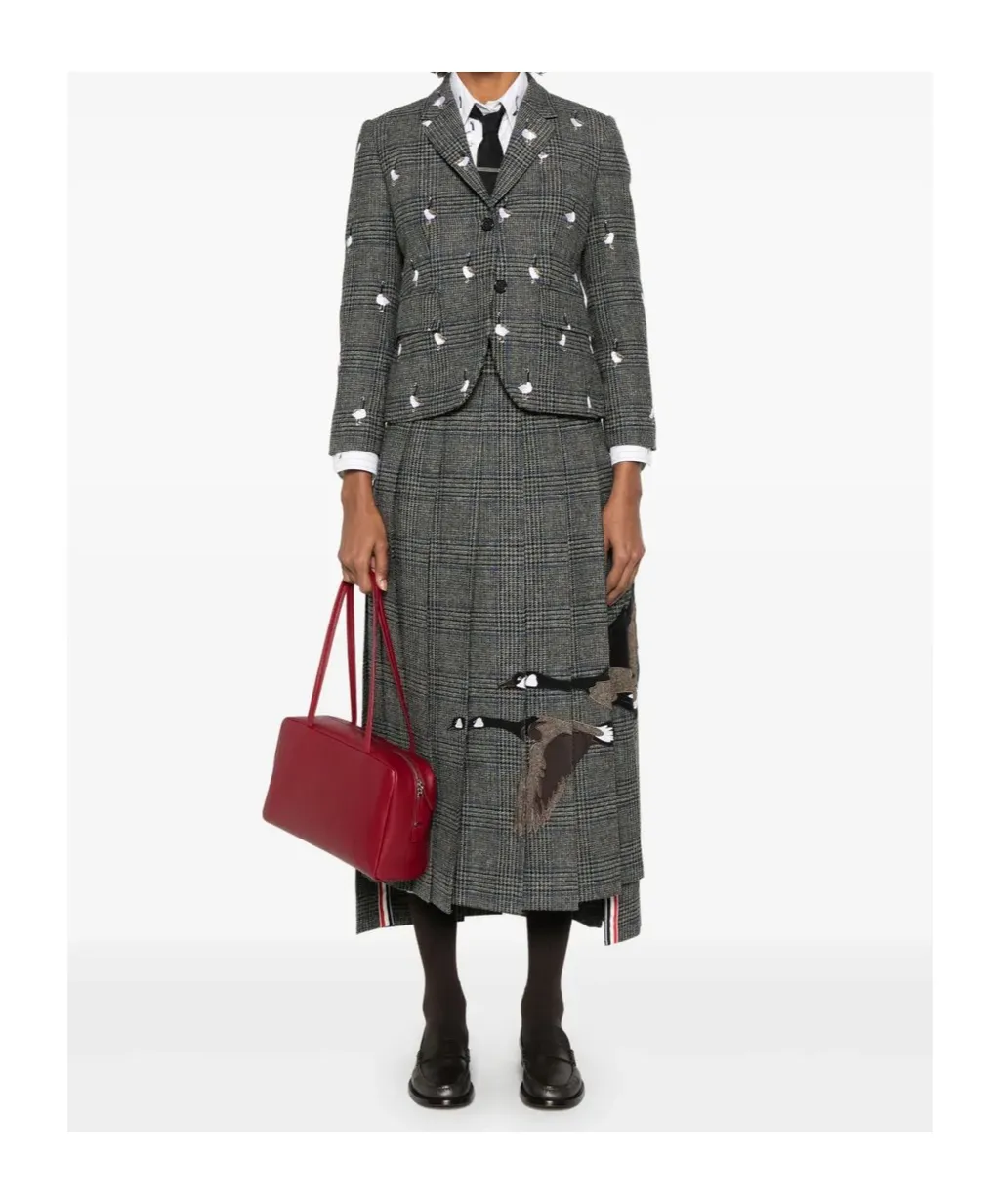 Prince Of Wales Hunting Tweed Blazer